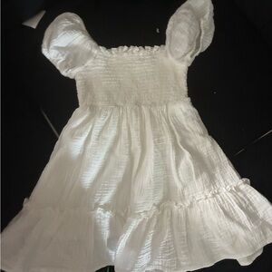 Francesca's Collections White Kids Dress